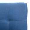 vidaXL 2-Sitzer-Sofa Blau Stoff