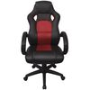 vidaXL Racing B&uuml;rostuhl Rot Kunstleder