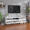 vidaXL TV-Schrank Wei&szlig; 150x30x44,5 cm Holzwerkstoff