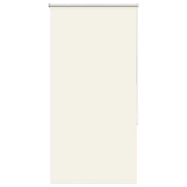 vidaXL Verdunkelungsrollo Cremewei&szlig; 80x130cm Stoffbreite 75,7 cm