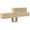 vidaXL Wandmontierter nachttisch Sonoma-Eiche 100 x 12 x 43,5 cm