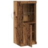 vidaXL LED-Sideboard Braun 41 x 37 x 100 cm Holzwerkstoff