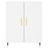 vidaXL Highboard Wei&szlig; 69,5x34x180 cm Holzwerkstoff