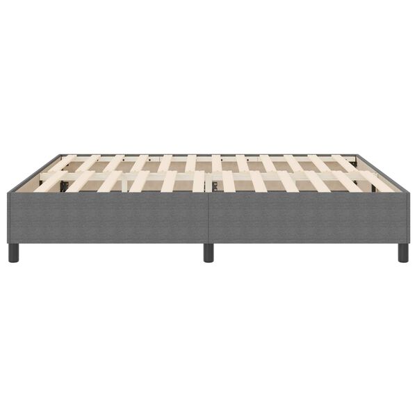vidaXL Plattformbettgestell Hellgrau 180 x 200 cm Stoff