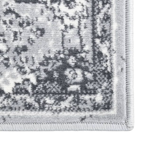 vidaXL Teppichl&auml;ufer BCF Orientalisch Grau 60x350 cm