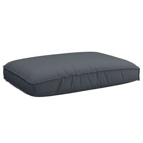 vidaXL Sofa Set mit Kissen Uni 2 pcs Anthrazit Massivholz Akazie