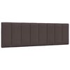 vidaXL Bett mit Matratze "Hanko" Dunkelbraun 160x200 cm Stoff