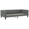 vidaXL Tagesbett Dunkelgrau 100x200 cm Stoff