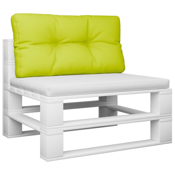 vidaXL Palettenkissen Knallgr&uuml;n 80x40x12 cm Stoff