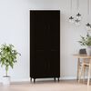 vidaXL Highboard Schwarz Holzwerkstoff