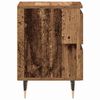 vidaXL Nachttisch mit Schubladen Altholz 40 x 35 x 50 cm Holzwerkstoff