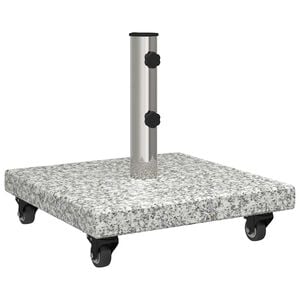 vidaXL Sonnenschirmst&auml;nder 30 kg Grau Granit Quadratisch