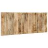 vidaXL Kopfteil 200 cm Massives Rohholz Mango