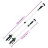 vidaXL Teleskop-Spr&uuml;hlanze mit 10 Mustern 75-110 cm