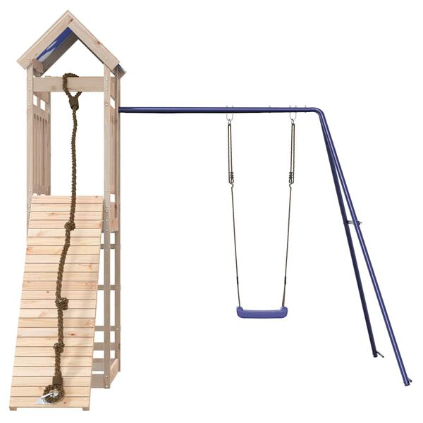 vidaXL Spielturm Massivholz Kiefer