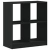 vidaXL B&uuml;cherregal Schwarz 68,5x32x75 cm Holzwerkstoff
