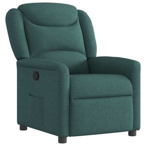 vidaXL Relaxsessel Dunkelgr&uuml;n Stoff
