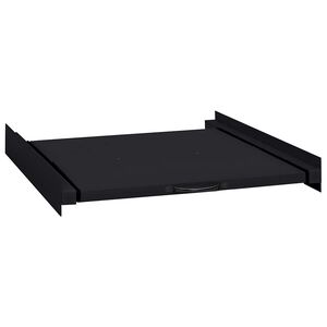 vidaXL Waschmaschinen Zwischenablage Schwarz 60 x 60 x 8 cm Stahl