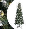 vidaXL K&uuml;nstlicher Weihnachtsbaum mit 300 LEDs mit St&auml;nder Gr&uuml;n 240 cm