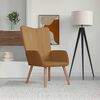 vidaXL Relaxsessel Braun Samt