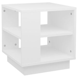 vidaXL Couchtisch Wei&szlig; 40x40x43 cm Holzwerkstoff
