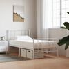 vidaXL Schaumstoffmatratze Wei&szlig; 100x200 cm H&auml;rtegrad H2 H3