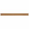 vidaXL Wandregal mit Regal 2 pcs Braun 115 x 9 x 3 cm Holzwerkstoff