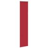 vidaXL Verdunkelungsrollo Rot 50x210 cm Stoffbreite 45,7 cm Polyester