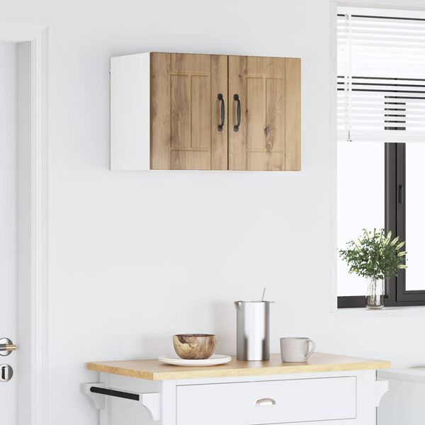 vidaXL K&uuml;chenschrank 2 pcs Artisan-Eiche 30 x 31 x 40 cm Holzwerkstoff