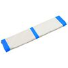 vidaXL Aufblasbare Gymnastikmatte mit Pumpe 200x200x15 cm PVC Blau