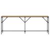 vidaXL Konsolentisch Artisan-Eiche 200 x 29 x 75 cm