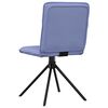 vidaXL Esszimmerst&uuml;hle 4 Stk. Jeansblau Stoff