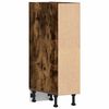 vidaXL Unterschrank Riga R&auml;uchereiche 20x44,5x81,5 cm Holzwerkstoff