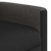 vidaXL Massagesessel Schwarz Stoff