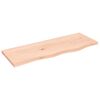vidaXL Waschtischplatte 80x30x2 cm Massivholz Unbehandelt