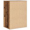 vidaXL Sideboard mit Schubladen Altholz 60 x 39 x 80 cm Holzwerkstoff