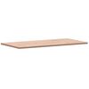 vidaXL Tischplatte 100x50x1,5 cm Rechteckig Massivholz Buche