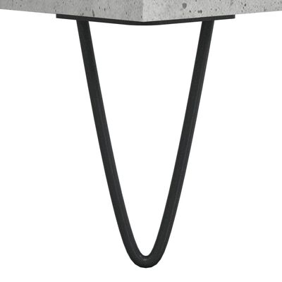 vidaXL Sideboard Betongrau 40x35x70 cm Holzwerkstoff
