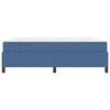vidaXL Bettrahmen mit Matratze Blau 180 x 200 cm Stoff