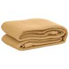 vidaXL Zeltteppich Sandfarbe 400x600 cm HDPE