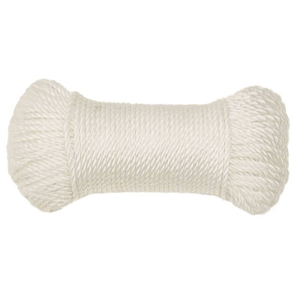 vidaXL Arbeitsseil Wei&szlig; 6 mm 25 m Polypropylen