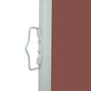 vidaXL Ausziehbare Seitenmarkise 160x500 cm Braun