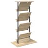 vidaXL Magazinregal Sonoma-Eiche 68 x 40 x 123.5 cm Holzwerkstoff