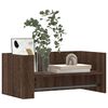 vidaXL Wandregal Braun Eichen-Optik 70,5x35x30,5 cm Holzwerkstoff
