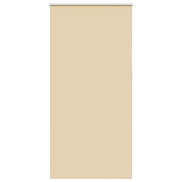 vidaXL Verdunkelungsrollo Beige 115x230 cm Stoffbreite 110,7 cm