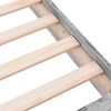 vidaXL Bettgestell Grau Sonoma 140x200 cm Holzwerkstoff