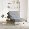 vidaXL Futon Schlafsofa mit Matratze 80x206x11 Kiefernholz Impr&auml;gniert
