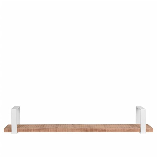 LABEL51 Wandregal Slam 120x23x20 cm XXL Holz/Wei&szlig;