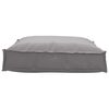 vidaXL Kissen Grau 70 x 70 x 12 cm Oxford-Stoff