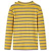 Kinder-Langarmshirt Ocker 128
